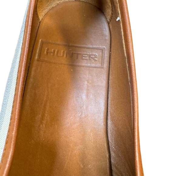 Hunter Adler Blue and White Striped Slip On Espadrilles Flats Womens Size 7 - Picture 10 of 10